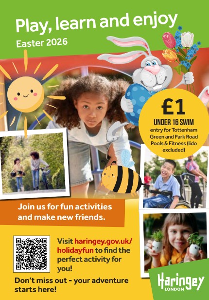 cover of a booklet promoting play, learn and enjoy