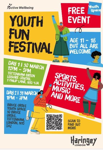 cover of a booklet promoting youth fun festival